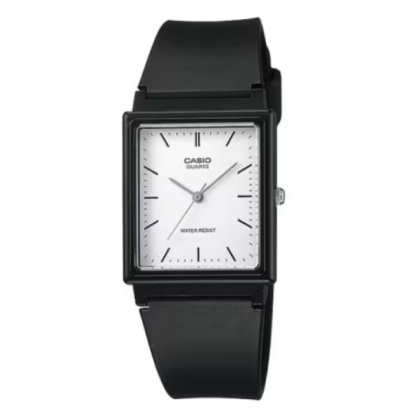 Casio General MQ-27-7E Black Resin Band with White Dial Digital Men / Women's Youth Watch 